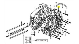 ΚΑΡΤΕΡ ΑΡΙΣΤΕΡΟ DAYTONA DY/NOVA/SPRINTER 125 ΑΝΤΑΛΛΑΚΤΙΚΑ