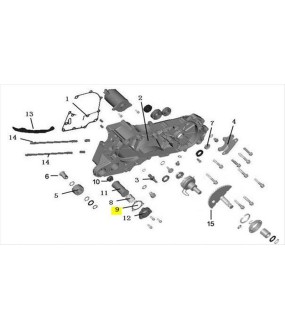 ΦΛΑΝΤΖΑ ΚΑΠΑΚΙΟΥ ΦΙΛΤΡΟΥ ΛΑΔΙΟΥ DAYTONA CARGO 125