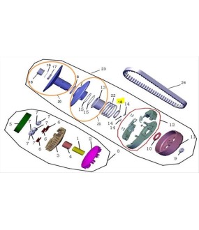 ΤΣΙΜΟΥΧΑ ΡΑΟΥΛΟΥ ΟΠΙΣΘΙΟΥ ΦΥΓΟΚΕΝΤΡΙΚΟΥ DAYTONA MIRO 130