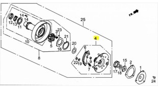 ΣΙΑΓΩΝΕΣ ΑΜΠΡΑΓΙΑΖ (ΣΕΤ ΜΕ ΒΑΣΗ) DAYTONA DY/SPRINTER ΑΝΤΑΛΛΑΚΤΙΚΑ