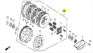 ΑΜΠΡΑΓΙΑΖ ΠΛΗΡΕΣ (ΜΕ ΔΙΣΚΟΥΣ & ΦΥΓΟΚΕΝΤΡΙΚΟ) DAYTONA SPRINTER/VELOS R 125