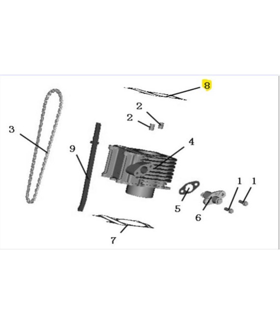 ΦΛΑΝΤΖΑ ΚΑΥΣΕΩΣ DAYTONA CARGO 125 SPARE PARTS ΦΛΑΝΤΖΑ ΚΑΥΣΕΩΣ DAYTONA CARGO 125