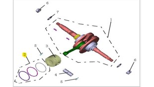 ΕΛΑΤΗΡΙΑ ΠΙΣΤΟΝΙΟΥ ΣΕΤ DAYTONA MIRO 130