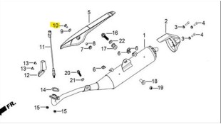 SCREW M6*20 DAYTONA VELOS R 125