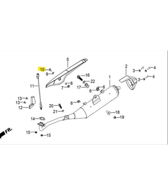 SCREW M6*20 SPARE PARTS SCREW M6*20 DAYTONA VELOS R 125