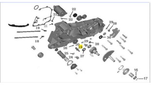 BOLT,PULL ROD DAYTONA CARGO 125i ΑΝΤΑΛΛΑΚΤΙΚΑ