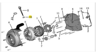 ΤΣΙΜΟΥΧΑ O-RING 18X3 ΔΕΙΚΤΗ ΛΑΔΙΟΥ DAYTONA CARGO/DY/NOVA/SPRINTER