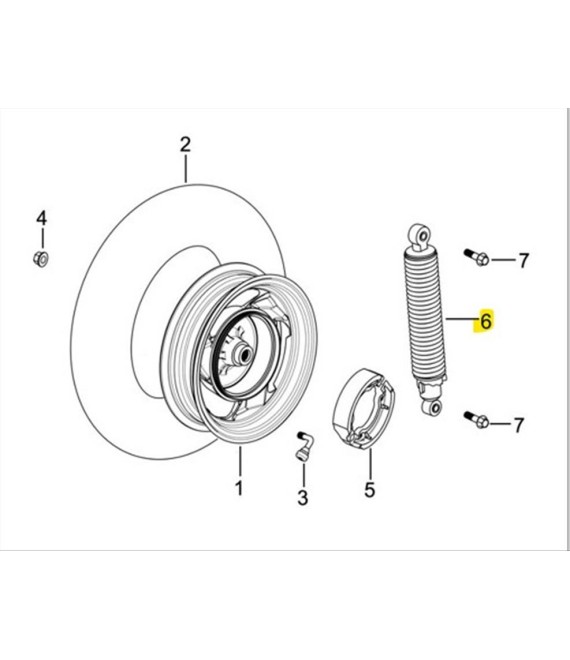 ΑΜΟΡΤΙΣΕΡ ΟΠΙΣΘΙΟ DAYTONA MIRO 125 ΑΝΤΑΛΛΑΚΤΙΚΑ ΑΜΟΡΤΙΣΕΡ ΟΠΙΣΘΙΟ DAYTONA MIRO 125