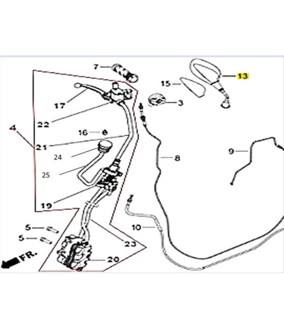 ΚΑΘΡΕΦΤΗΣ ΔΕΞΙΟΣ DAYTONA MIRO 125i ΑΝΤΑΛΛΑΚΤΙΚΑ ΚΑΘΡΕΦΤΗΣ ΔΕΞΙΟΣ DAYTONA MIRO 125i