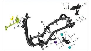 ΒΑΣΗ ΠΟΔΙΑΣ ΕΜΠΡΟΣΘΙΑΣ DAYTONA MIRO 130