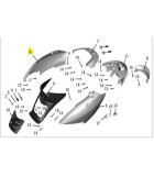 ΚΑΛΥΜΜΑ ΣΕΛΛΑΣ ΔΕΞΙΟ ΜΠΕΖ DAYTONA MIRO 130 SPARE PARTS ΚΑΛΥΜΜΑ ΣΕΛΛΑΣ ΔΕΞΙΟ ΜΠΕΖ DAYTONA MIRO 130