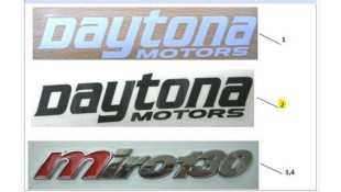 ΑΥΤΟΚΟΛΛΗΤΟ ΠΟΔΙΑΣ ΕΜΠΡΟΣΘΙΑΣ ΜΑΥΡΟ DAYTONA MIRO 130