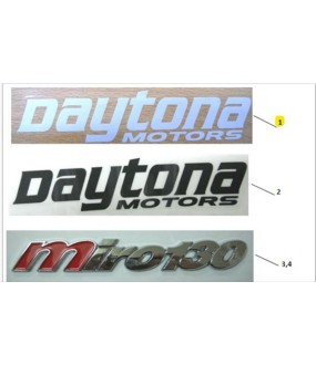 ΑΥΤΟΚΟΛΛΗΤΟ ΠΟΔΙΑΣ ΕΜΠΡΟΣΘΙΑΣ ΑΣΠΡΟ DAYTONA MIRO 130