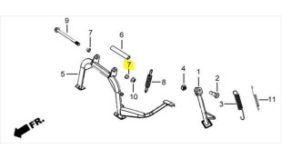 ΑΠΟΣΤΑΤΗΣ ΚΕΝΤΡΙΚΟΥ ΣΤΑΝΤ DAYTONA CARGO 125 ΑΠΟΣΤΑΤΗΣ ΚΕΝΤΡΙΚΟΥ ΣΤΑΝΤ DAYTONA CARGO 125