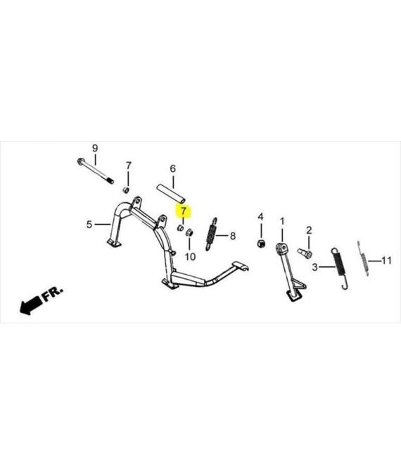 ΑΠΟΣΤΑΤΗΣ ΚΕΝΤΡΙΚΟΥ ΣΤΑΝΤ DAYTONA CARGO 125 ΑΝΤΑΛΛΑΚΤΙΚΑ ΑΠΟΣΤΑΤΗΣ ΚΕΝΤΡΙΚΟΥ ΣΤΑΝΤ DAYTONA CARGO 125