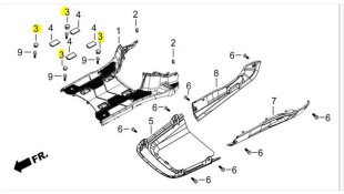 ΤΑΠΑ ΠΑΤΩΜΑΤΟΣ ΣΤΡΟΓΓΥΛΗ DAYTONA CARGO 125