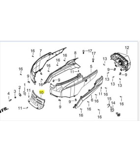ΚΑΛΥΜΜΑ ΣΕΛΛΑΣ ΚΕΝΤΡΙΚΟ DAYTONA CARGO 125