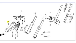 ΦΤΕΡΟ ΕΜΠΡΟΣΘΙΟ ΜΑΥΡΟ DAYTONA CARGO 125 ΦΤΕΡΟ ΕΜΠΡΟΣΘΙΟ ΜΑΥΡΟ DAYTONA CARGO 125