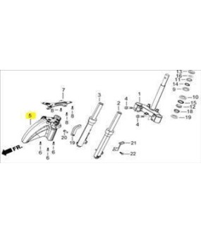 ΦΤΕΡΟ ΕΜΠΡΟΣΘΙΟ ΜΑΥΡΟ DAYTONA CARGO 125