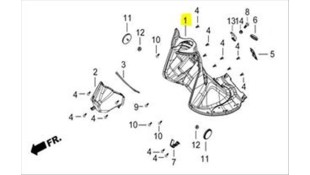 ΠΟΔΙΑ ΕΣΩΤΕΡΙΚΗ DAYTONA CARGO 125