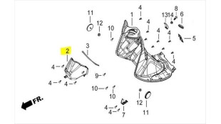 ΚΑΠΑΚΙ ΝΤΟΥΛΑΠΙΟΥ ΕΣΩΤΕΡΙΚΗΣ ΠΟΔΙΑΣ DAYTONA CARGO 125