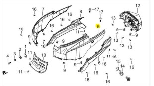 ΚΑΛΥΜΜΑ ΣΕΛΛΑΣ ΑΡΙΣΤΕΡΟ ΜΑΥΡΟ DAYTONA CARGO 125 ΚΑΛΥΜΜΑ ΣΕΛΛΑΣ ΑΡΙΣΤΕΡΟ ΜΑΥΡΟ DAYTONA CARGO 125