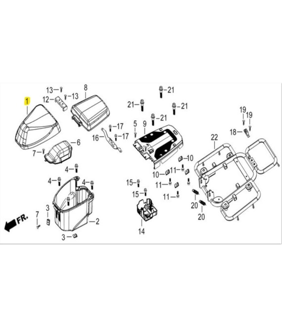 ΣΕΛΛΑ ΑΝΤΑΛΛΑΚΤΙΚΑ ΣΕΛΛΑ DAYTONA CARGO 125i