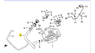 ΚΟΛΑΡΟ ΡΕΖΕΡΒΟΥΑΡ DAYTONA CARGO 125