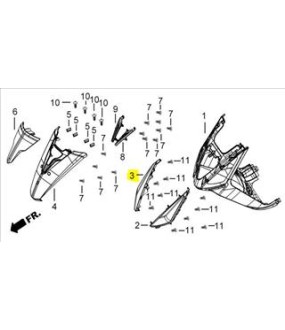 ΦΛΑΣ ΕΜΠΡΟΣΘΙΟ ΔΕΞΙΟ ΠΛΗΡΕΣ DAYTONA CARGO 125