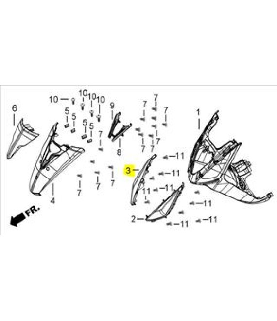 ΦΛΑΣ ΕΜΠΡΟΣΘΙΟ ΔΕΞΙΟ ΠΛΗΡΕΣ DAYTONA CARGO 125 ΑΝΤΑΛΛΑΚΤΙΚΑ ΦΛΑΣ ΕΜΠΡΟΣΘΙΟ ΔΕΞΙΟ ΠΛΗΡΕΣ DAYTONA CARGO 125