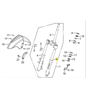 ΚΑΛΑΜΙ ΑΡΙΣΤΕΡΟ ΠΛΗΡΕΣ DAYTONA MIRO 125i ΑΝΤΑΛΛΑΚΤΙΚΑ