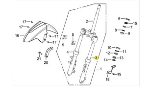 ΚΑΛΑΜΙ ΑΡΙΣΤΕΡΟ ΠΛΗΡΕΣ DAYTONA MIRO 125i ΑΝΤΑΛΛΑΚΤΙΚΑ