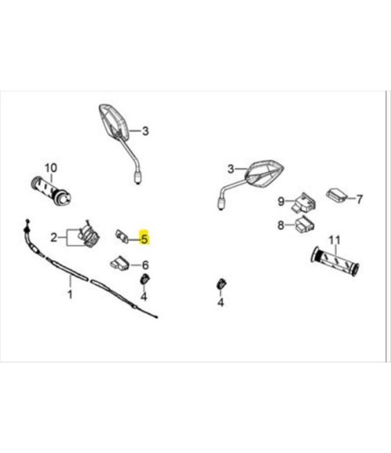 ΚΑΠΑΚΙ ΔΕΞΙΟ ΚΑΛΥΜΜΑΤΟΣ ΤΙΜΟΝΙΟΥ DAYTONA DY/NOVA/VELOS SPARE PARTS ΚΑΠΑΚΙ ΔΕΞΙΟ ΚΑΛΥΜΜΑΤΟΣ ΤΙΜΟΝΙΟΥ DAYTONA DY/NOVA/VELOS