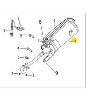 ΕΞΑΤΜΙΣΗ DAYTONA MIRO 125i E4 ΑΝΤΑΛΛΑΚΤΙΚΑ