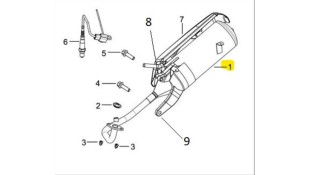 ΕΞΑΤΜΙΣΗ DAYTONA MIRO 125i E4 ΑΝΤΑΛΛΑΚΤΙΚΑ