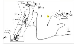 ΝΤΙΖΑ ΦΡΕΝΟΥ ΑΠΟ ΜΑΝΕΤΑ ΣΕ CBS DAYTONA CARGO 125i