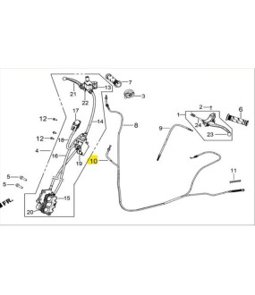 ΝΤΙΖΑ ΦΡΕΝΟΥ ΠΙΣΩ DAYTONA CARGO 125