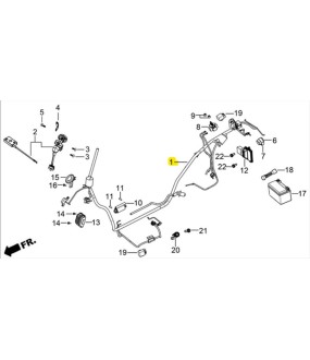 ΚΑΛΩΔΙΩΣΗ ΚΕΝΤΡΙΚΗ DAYTONA CARGO 125i E4 ΗΛΕΚΤΡΙΚΑ