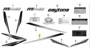 ΑΥΤΟΚΟΛΛΗΤΟ ΣΕΛΛΑΣ ΑΡΙΣΤΕΡΟ ΑΝΩ DAYTONA MIRO 125 ΑΥΤΟΚΟΛΛΗΤΟ ΣΕΛΛΑΣ ΑΡΙΣΤΕΡΟ ΑΝΩ DAYTONA MIRO 125