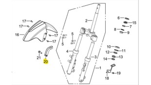 ΘΗΛΙΑ ΣΩΛΗΝΑ ΥΓΡΩΝ ΦΡΕΝΟΥ DAYTONA CARGO/MIRO 125