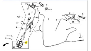 ΔΑΓΚΑΝΑ ΕΜΠΡΟΣΘΙΟΥ ΦΡΕΝΟΥ DAYTONA CARGO/MIRO 125 ΑΝΤΑΛΛΑΚΤΙΚΑ