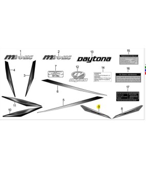 ΑΥΤΟΚΟΛΛΗΤΟ ΠΟΔΙΑΣ ΕΜΠΡΟΣΘΙΑΣ ΔΕΞΙΟ DAYTONA MIRO 125