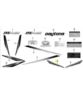 ΑΥΤΟΚΟΛΛΗΤΟ ΠΟΔΙΑΣ ΕΜΠΡΟΣΘΙΑΣ ΔΕΞΙΟ DAYTONA MIRO 125