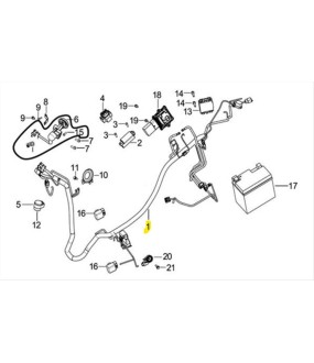 ΚΑΛΩΔΙΩΣΗ ΚΕΝΤΡΙΚΗ DAYTONA MIRO 125i E4