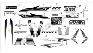 ΑΥΤΟΚΟΛΛΗΤΟ ΜΑΣΚΑΣ ΔΙΑΚΟΣΜΗΤΙΚΗΣ ΔΕΞΙΟ DAYTONA DY/SPRINTER ΑΥΤΟΚΟΛΛΗΤΟ ΜΑΣΚΑΣ ΔΙΑΚΟΣΜΗΤΙΚΗΣ ΔΕΞΙΟ DAYTONA DY/SPRINTER