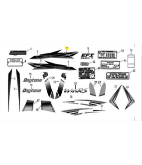 ΑΥΤΟΚΟΛΛΗΤΟ ΠΛΑΙΣΙΟΥ ΑΡΙΣΤΕΡΟ DAYTONA DY/NOVA