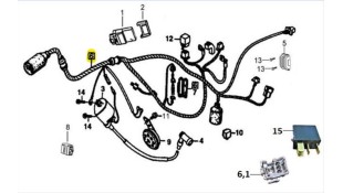 ΚΑΛΩΔΙΩΣΗ ΚΕΝΤΡΙΚΗ DAYTONA DY 50 E4 ΗΛΕΚΤΡΙΚΑ