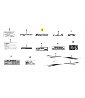 ΑΥΤΟΚΟΛΛΗΤΟ ΣΕΛΛΑΣ ΔΕΞΙΟ-ΑΡΙΣΤΕΡΟ ''DAYTONA'' DAYTONA MISTA/VELOS R