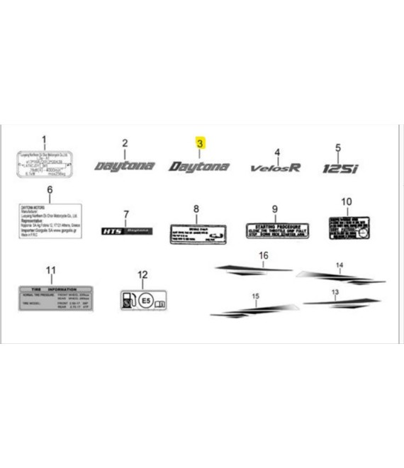 ΑΥΤΟΚΟΛΛΗΤΟ ΣΕΛΛΑΣ ΔΕΞΙΟ-ΑΡΙΣΤΕΡΟ ''DAYTONA'' DAYTONA MISTA/VELOS R SPARE PARTS ΑΥΤΟΚΟΛΛΗΤΟ ΣΕΛΛΑΣ ΔΕΞΙΟ-ΑΡΙΣΤΕΡΟ ''DAYTONA'' DAYTONA MISTA/VELOS R