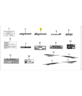 ΑΥΤΟΚΟΛΛΗΤΟ ΣΕΛΛΑΣ ΔΕΞΙΟ-ΑΡΙΣΤΕΡΟ ''DAYTONA'' DAYTONA MISTA/VELOS R ΑΝΤΑΛΛΑΚΤΙΚΑ